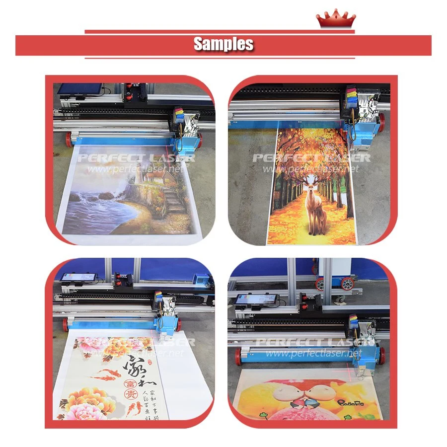 3D UV Ink Vertical Ground Floor Wall Inkjet Printer Printing Painting Machine Decoration on Wood Paper Glass Metal Packing