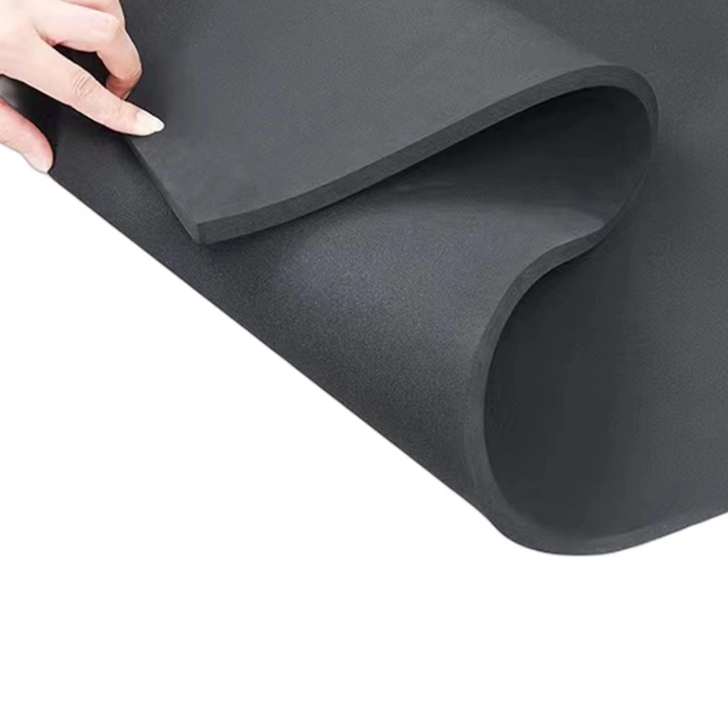 Black Good Quality Durable Silicone Foam Sponge Rubber Sheet