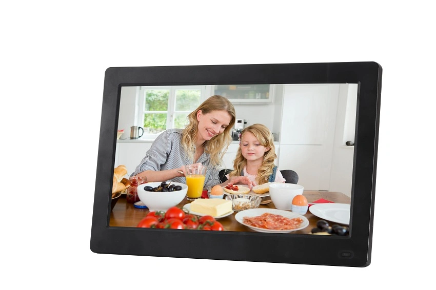 13.3inch Digital Photo Frame with Glass Mirror Finish for Advertising