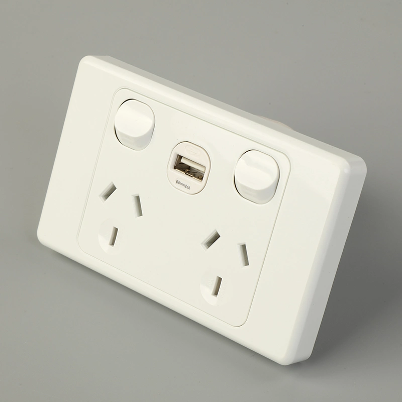 Wall Lighting USB Charger Australia Electric Socket and Switch