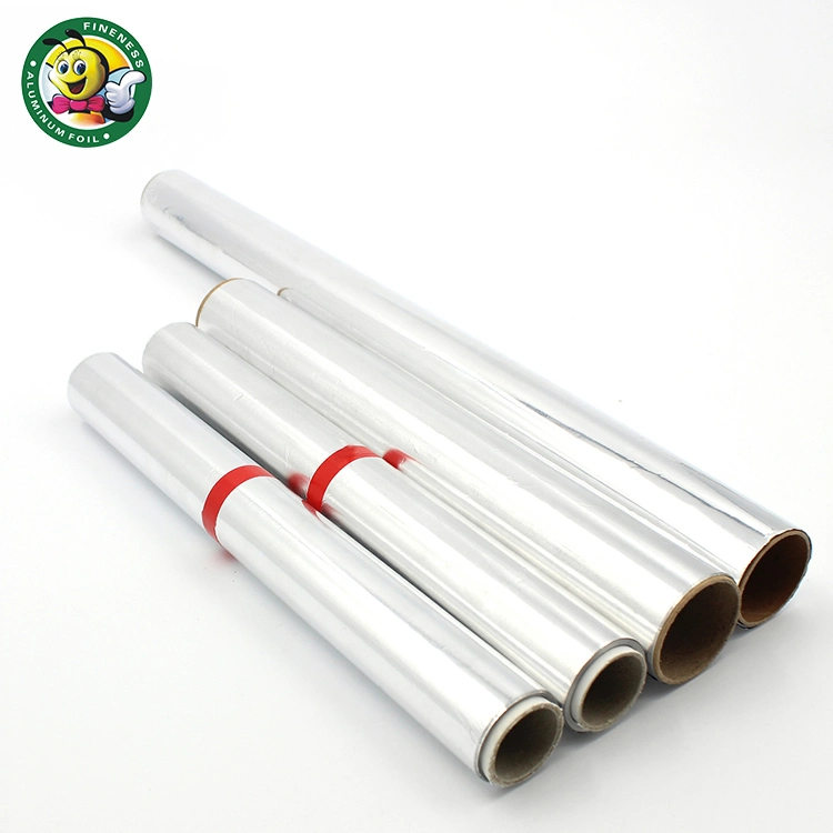 Aluminium Foil Used at Home or Supermarket Kitchen Food Packaging Aluminum Foil Roll Paper