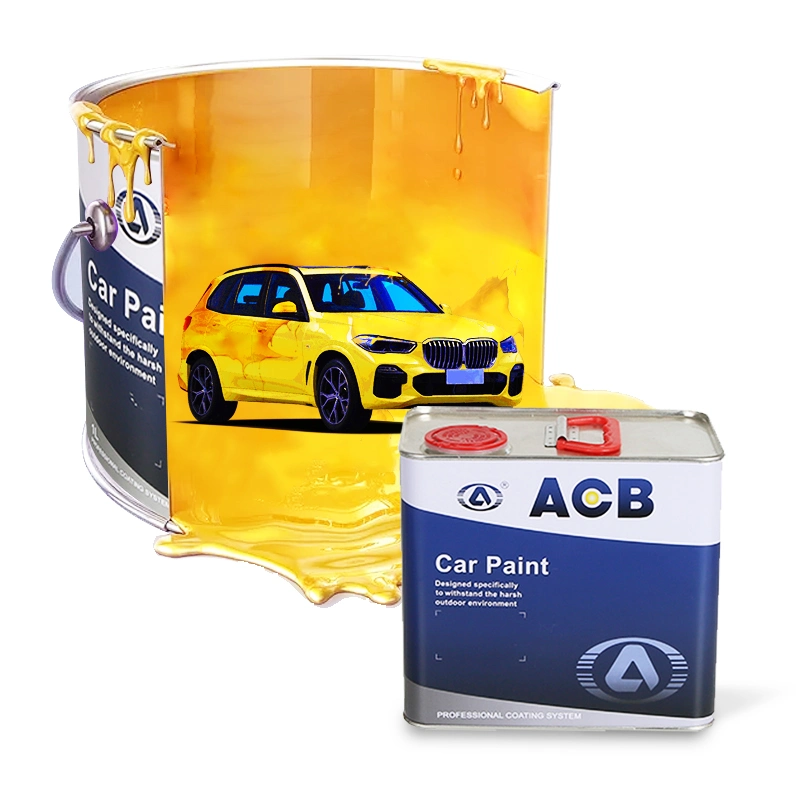 Quick Drying Acb 1K Car Paint Color Hot Sale Basecoat Manufacturer