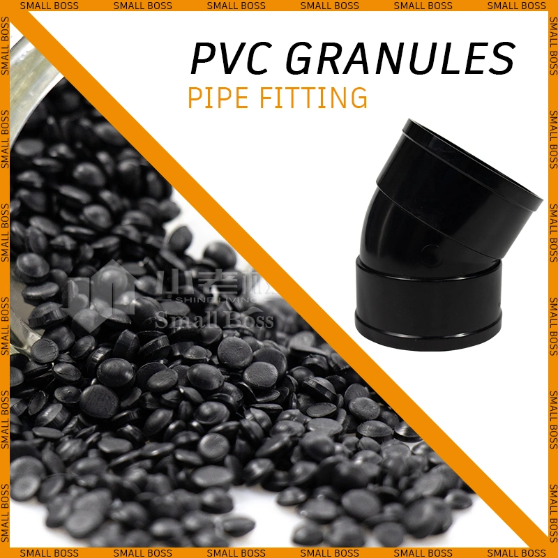 Rígida mejor venta Inyección de PVC de buena calidad materia prima de PVC Biocombustibles para accesorios de tubería U-PVC