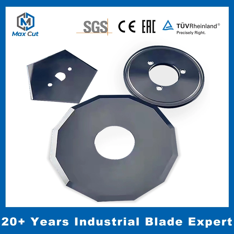 Six Holes 266*168*1.4mm Corrugated Cardboard Slitting Blade Tungsten Knife for Long River Corrugator