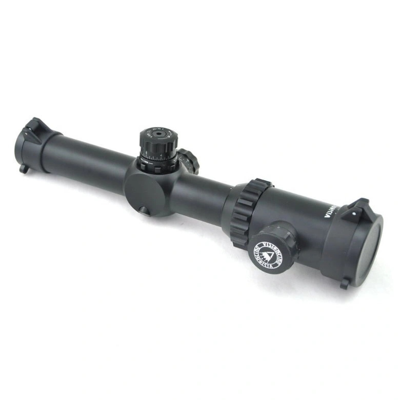 Visionking 1-8X24L Aim Scope Night Hunting Optical Sight 30mm Full Filled Nitrogen Long Range Ar15 M16 Sniper Scope W/Rings