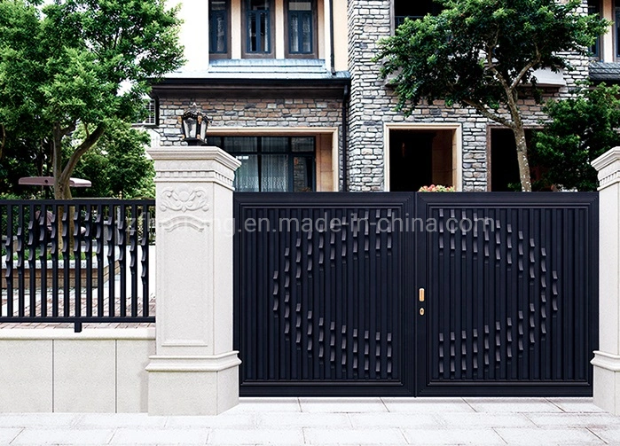 Customized Attractive Aluminum House Main Gate Design for Villa or School