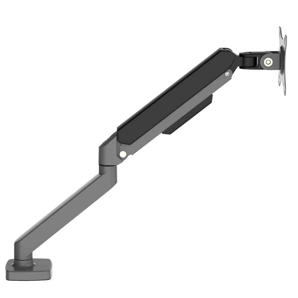 Factory Customized Cheap Computer PC Desk Mount Height Adjustable Aluminum Articulating Single Monitor Stand Arm for Home Office Furniture Ws-S100-G