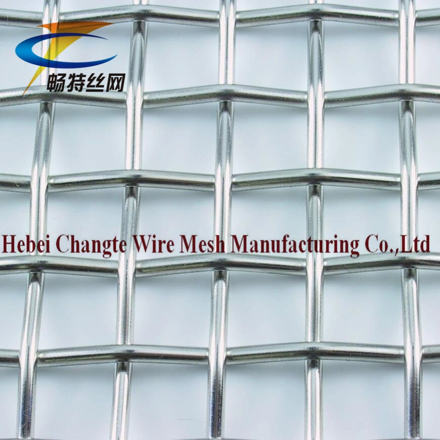 Plain Weave Stainless Steel Metal Vibrating Woven Screen Mesh