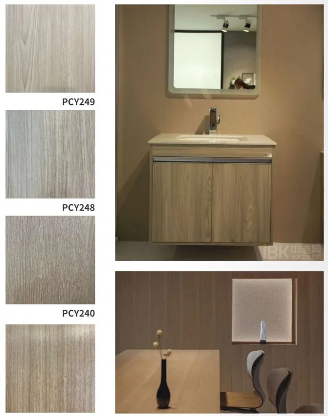 Wood Pattern PVC Film Coated Steel Sheet Color Laminated Steel Plate for Wall Panel