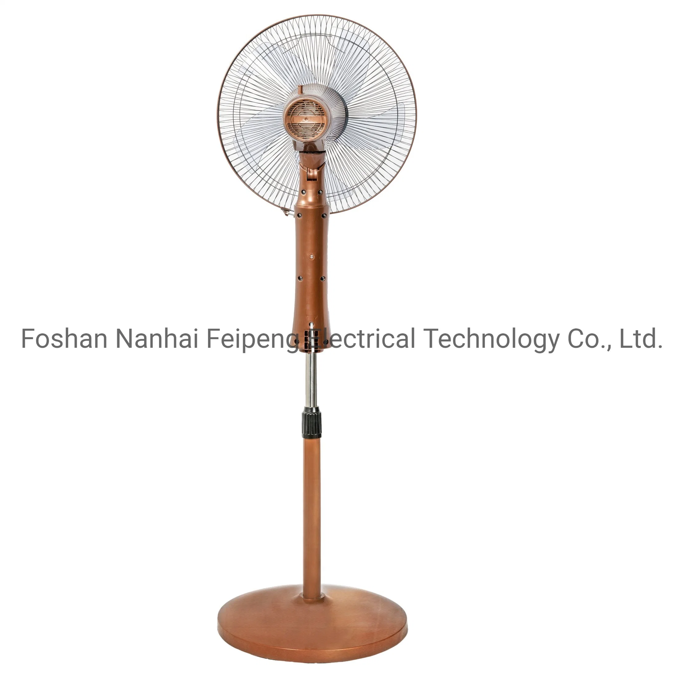 Flypon Home Appliances Factory Fan 16 Inch Electric Fan with Copper Motor Stand Fan