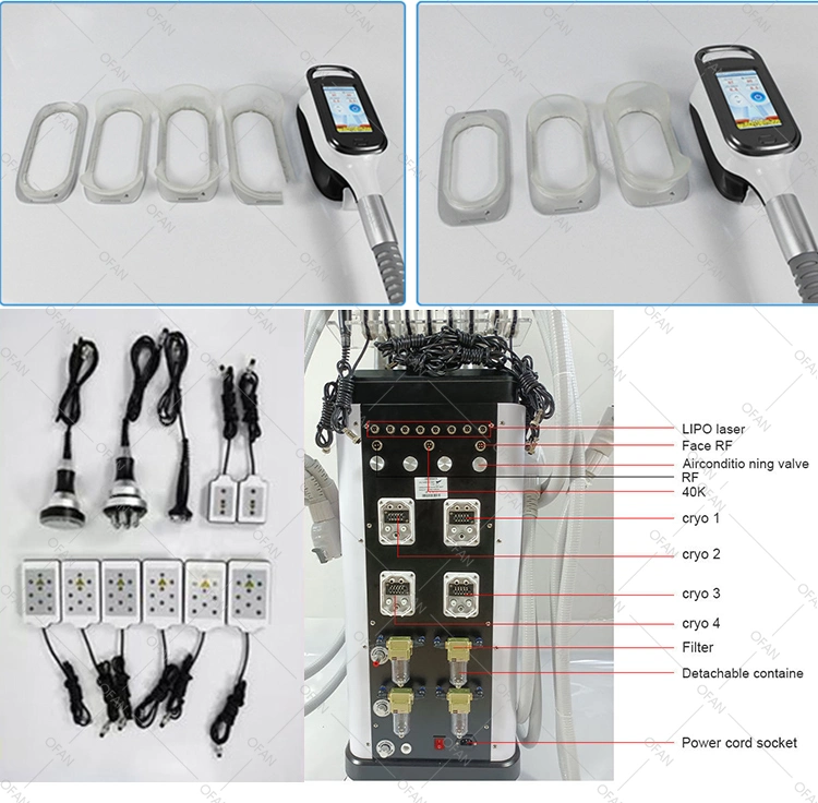 Estetica corporal Cliolipolisis Ofan Aparatologia Kryo Tech Plus Cryolipolysis fresco de la máquina de adelgazamiento