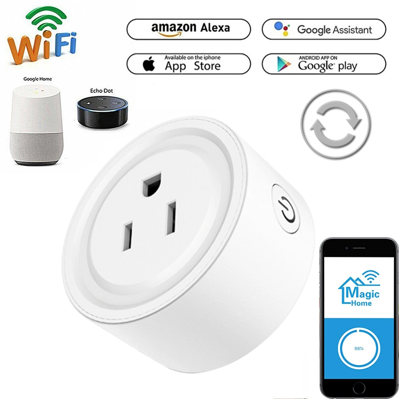 Norma Tuya WiFi inalámbrico Mini Smart Plug