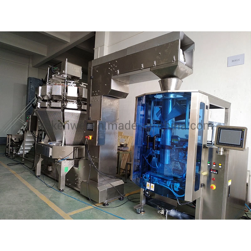 Jw-B1 Vertical Automatic Multi-Function Pouch Packaging Machine with Standard Multihead Weigher Sealing Bags Packing Machinery