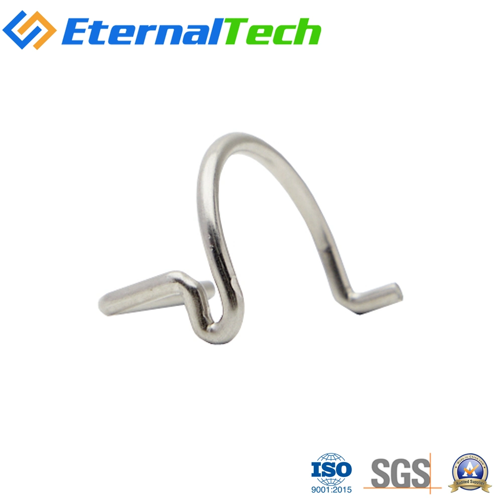 Factory Wholesale/Supplier Bending Wire Forming Metal Spring Clip for Frames