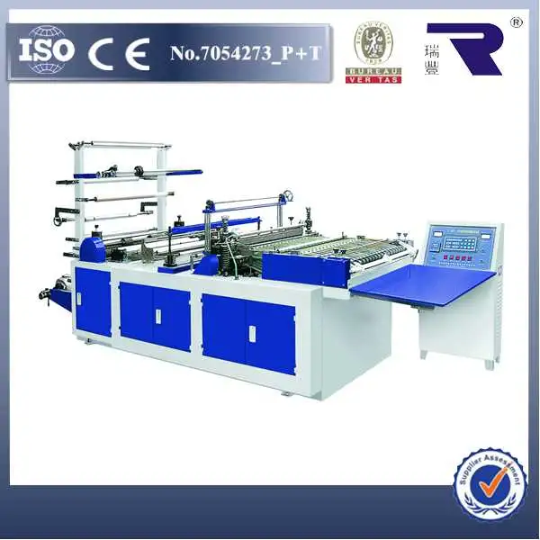 Multifunctional BOPP OPP PP PE Heat Cutting Side Sealing Bag Making Machine