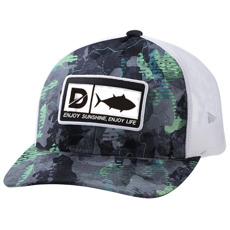 Visière de pêche Sports Caps Casquette de baseball de broderie camionneur Hat Chapeaux Chapeaux de pêche de la plage