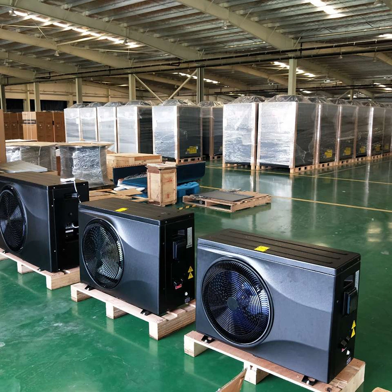Sunrain fabricante topo venda inversor CC R32 21 kW 28 kW 35 kw Bomba de calor inteligente - aquecedor de água da piscina