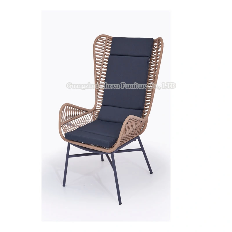 Simple Design Hot Sale Outdoor Garden Furniture Courtyard Leisure Rattan Chair