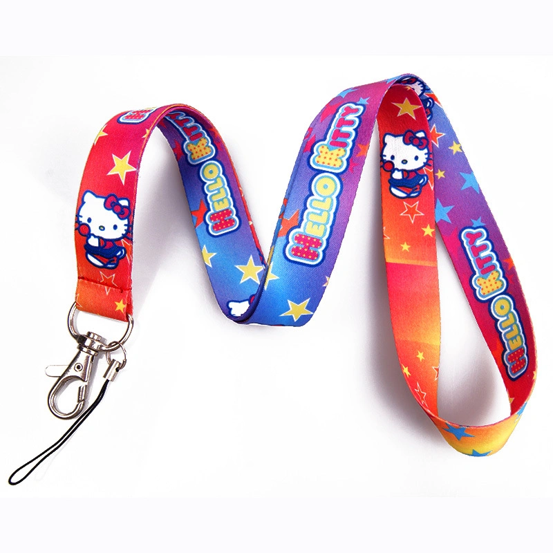 Full Colors Dye Sublimation Printed Lanyards