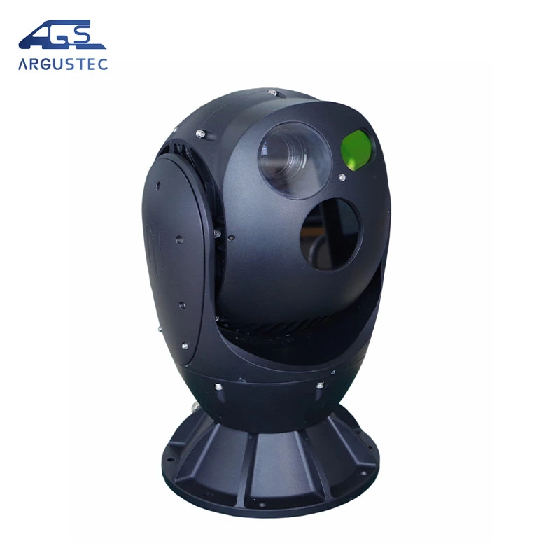 Infrared HD Visible and Thermal Pan/Tilt Laser Camera for Airport Security