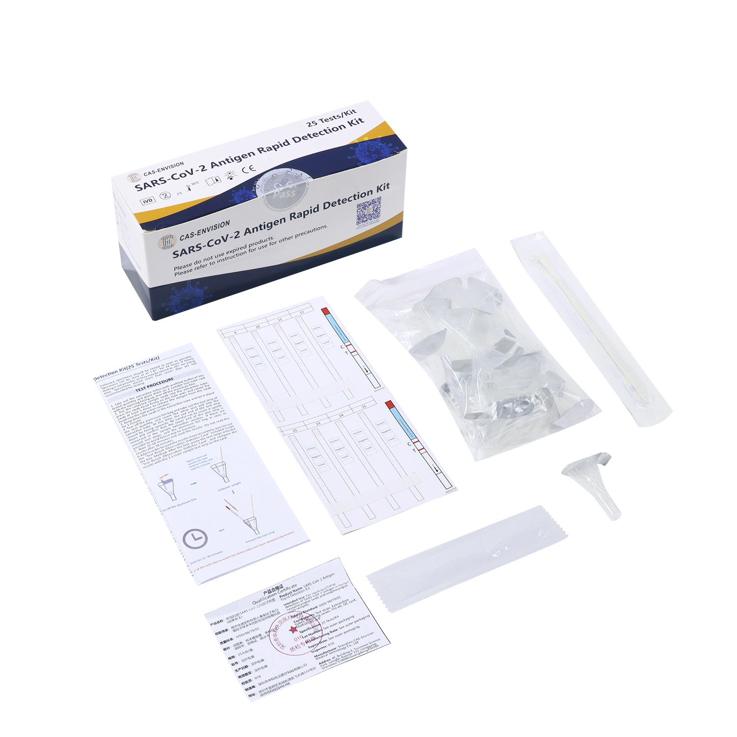 Medical Covd19 Virus Rapid Antigen Test Kit Speichel Antigen Kassette Testen