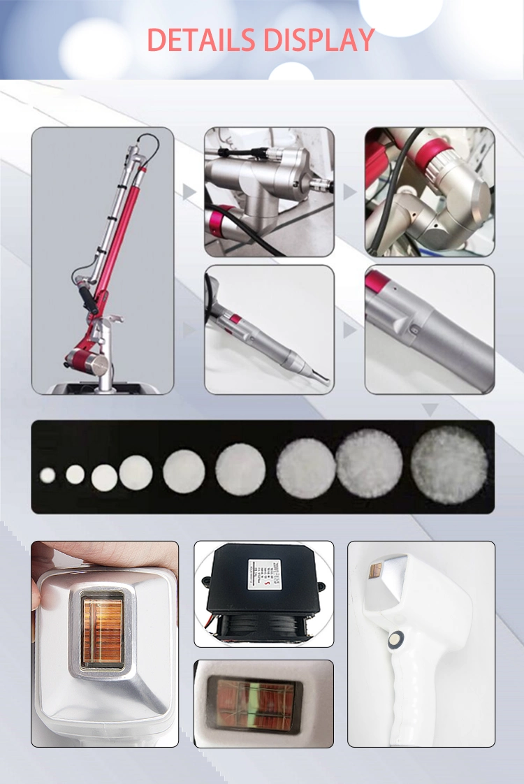 Laser-System für Laser-Haarentfernung Tattoo Entfernung mit 532/755/808/1064nm Pico Sekunde