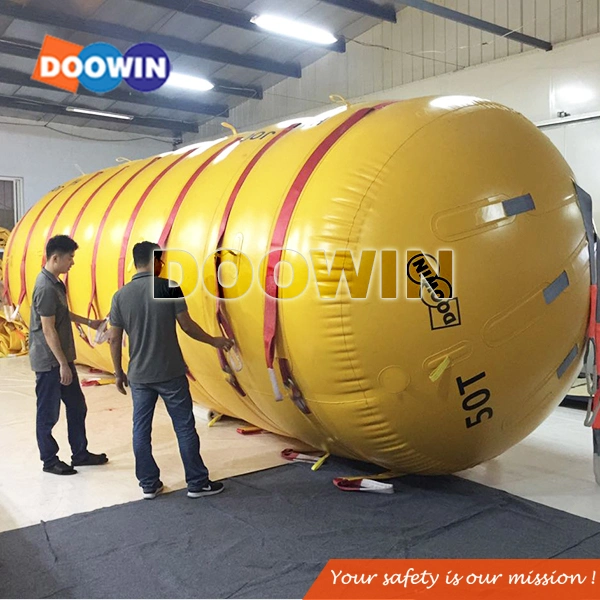 Underwater Inflatable Air Lift Bags for Marine Salvage
