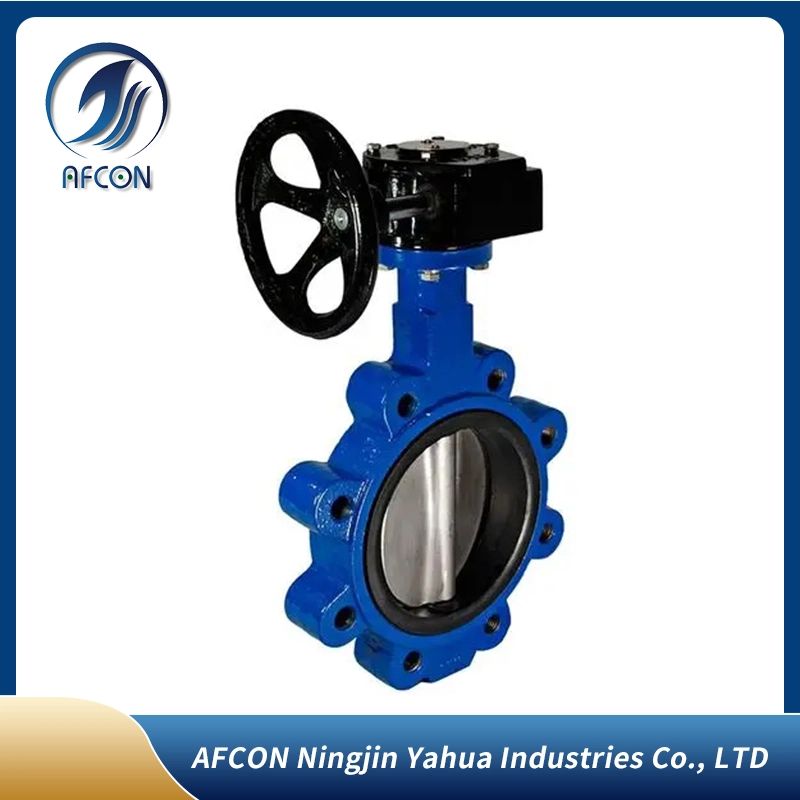 Resilient Seated Concentric Type Ductile Cast Iron Industrial Control Wafer Lug Butterfly Valves with EPDM PTFE NBR Lining API/ANSI/DIN/JIS/ASME