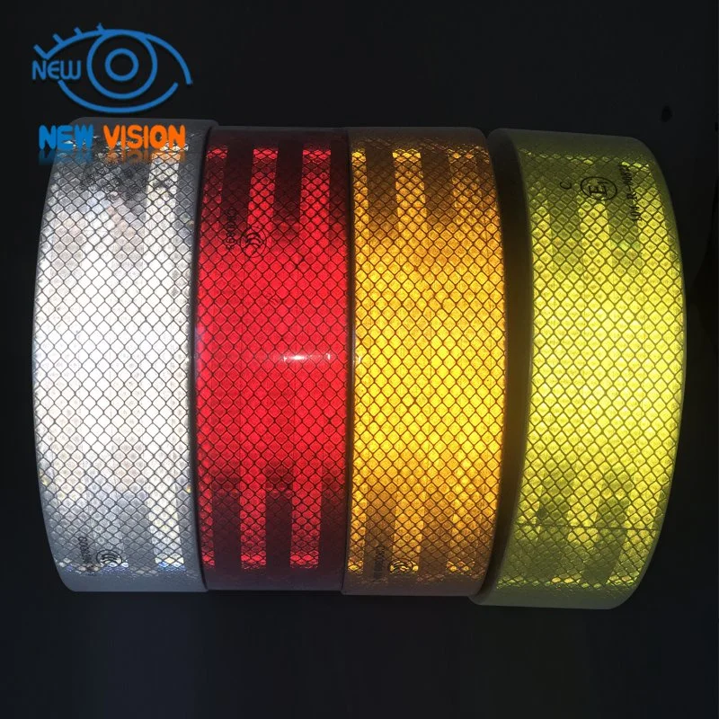 ECE 104r 00821 2inch Reflective Tape Red White Yellow