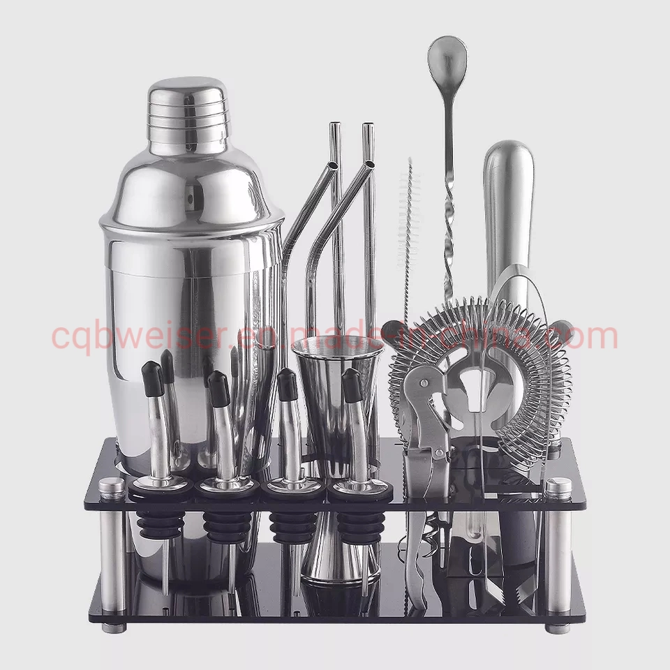 Boston Shaker Bartending Kit Bar Weinwerkzeuge Set Aus Edelstahl