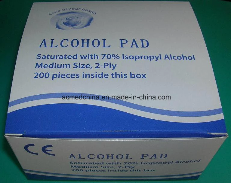 CE/ISO Approved Medical Non-Woven Sterile Alcohol Swab-Hot Sales