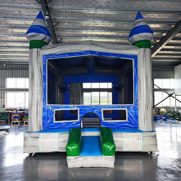 Kids Inflatable Jumping Castle Fire and Ice Inflatable Bounce House for Sale