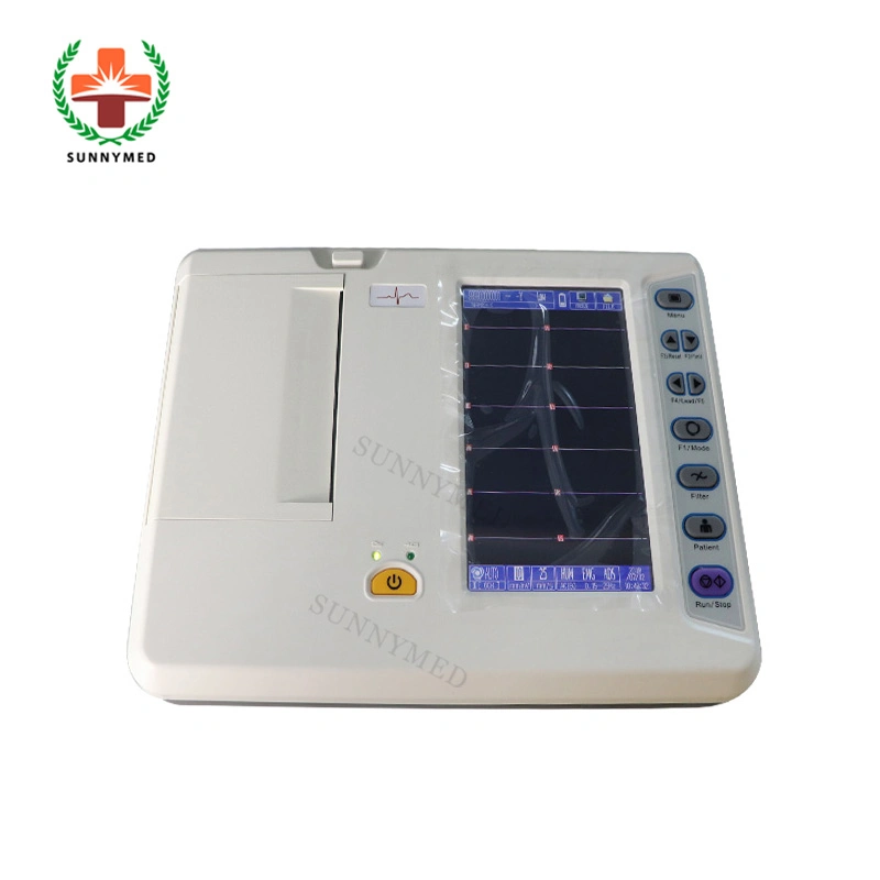 Sy-H006A Hospital ECG Machine Six Channel 12 Leads with Printer