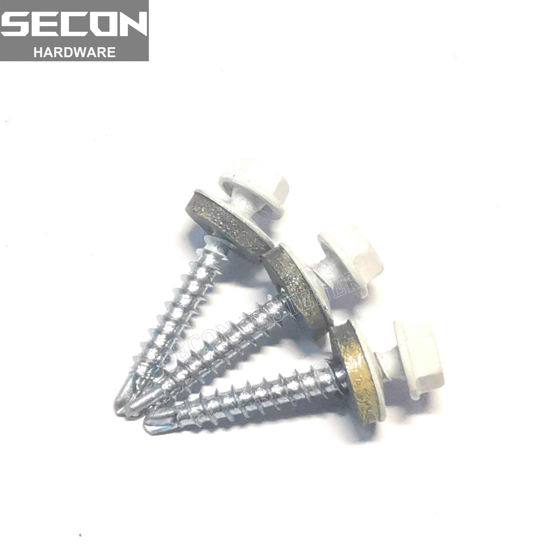 Metal Concrete Stainless Steel Window Flat Countersunk Wafer Button Pan Truss Hex Head Color Painted Roofing Drill Tail Self Drilling Screw with EPDM Washer