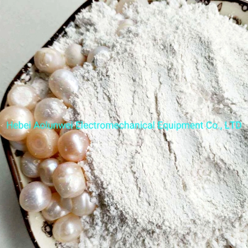 Reichlich Mineralien Natürliche Lebensmittel-Grade Reine Weiße Kosmetische Perle Pulver