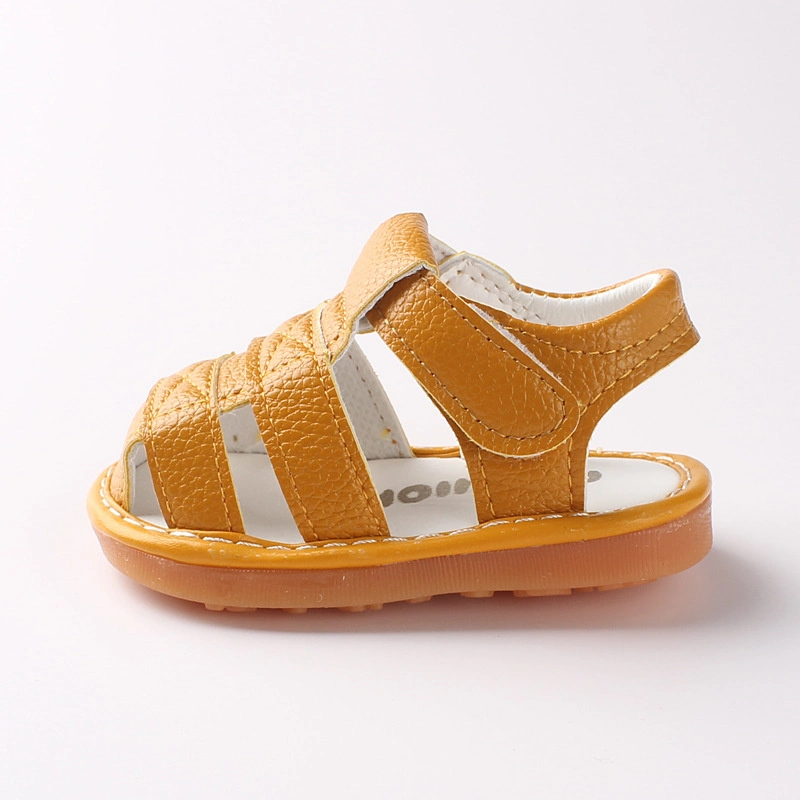 Venta caliente Baby Shoes Verano EW Moda Zapatos de piel