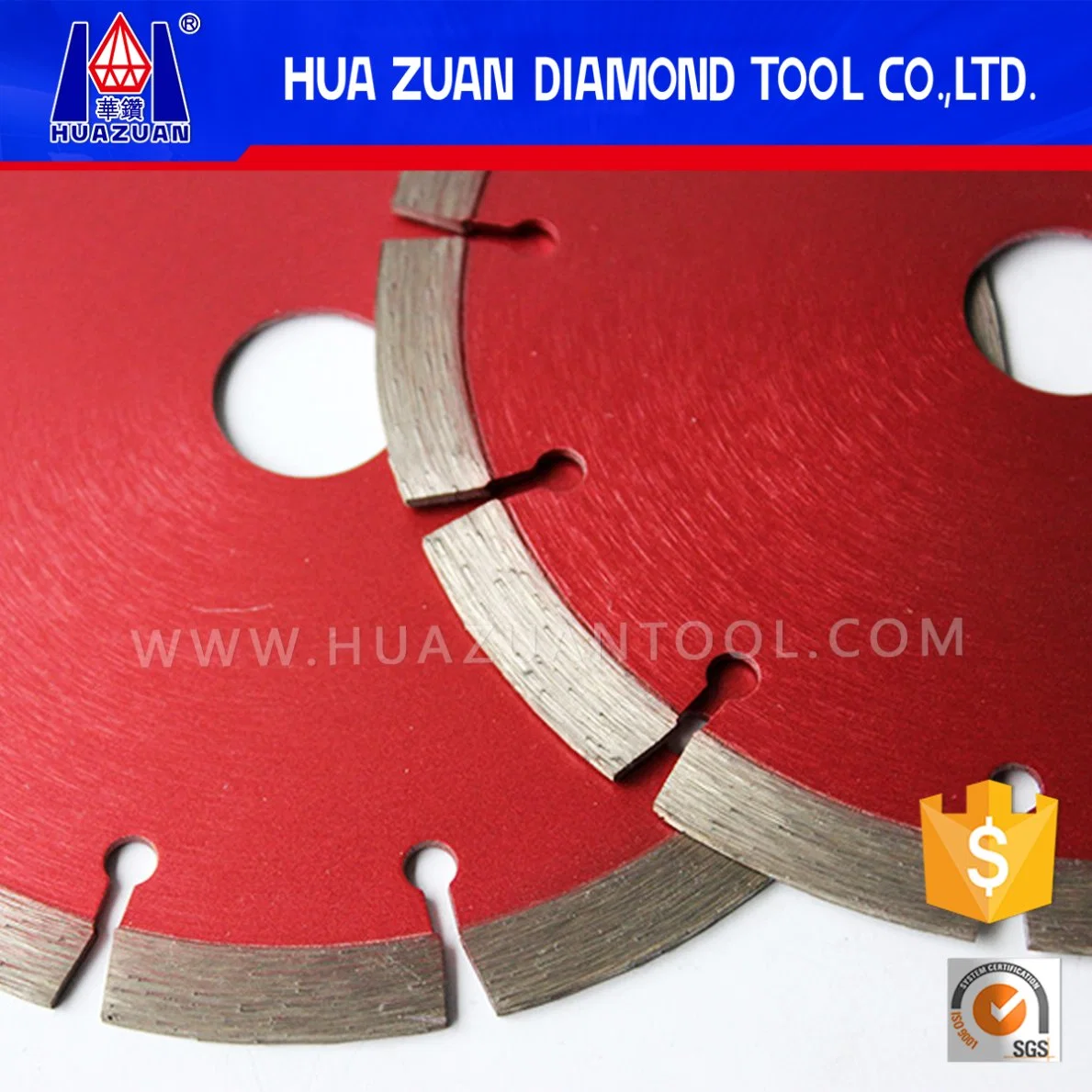 150mm Diamond Segmented Saw Blade Sintered Hot Pressed