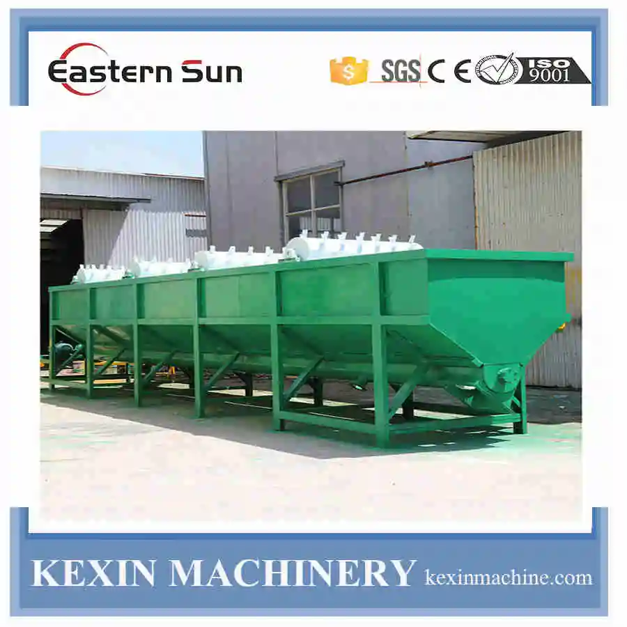 Newest Pet PP PE Waste Used Plastic Recycling Washing Machine