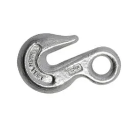 Zinc Plated Lifting Hook Chain Accessories Eye Grab Hook