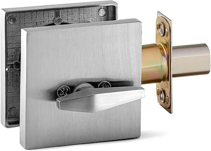 Ecurity Cylindrical Knob Door Lock Lever Handle Stainless Steel Door Key