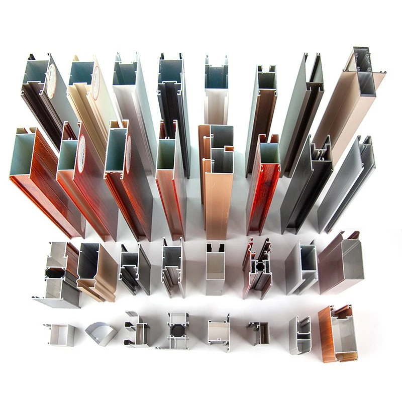 Customized Aluminum Extrusion Profile Supplier Aluminum Shape Extrusion Die Industrial Aluminum Extruded Profile 6m Length