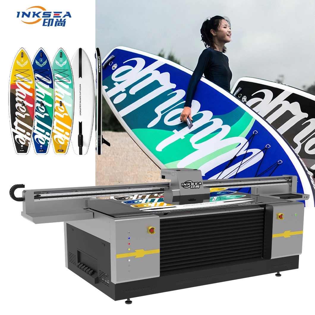 Factory Wholesale 2513 Large Size UV Flatbed Printer Ricoh G5/6 Nozzle High Quality High Speed for Mobile Phone Case Poster Kt Board PVC UV Printer