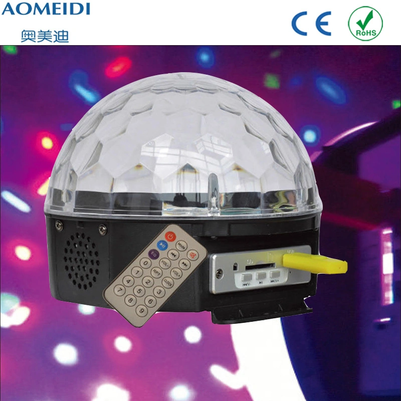 Indoor 6PCS 1W LED Light Small Crystal Magic Ball Nightclub Lighting