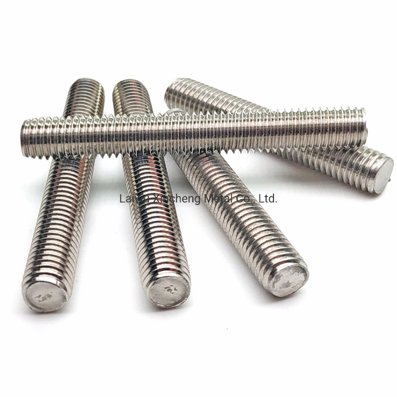 SS304 316 316L DIN975 DIN976 Stainless Steel Threaded Rod / Thread Bar