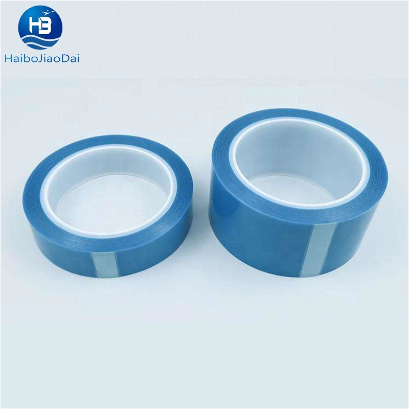 Factory Wholesale Silent Heat Resistance No Residual Insulation No Trace Masking Pet Blue Holding Seal Fix Refrigerator Adhesive Tape