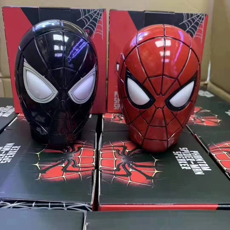 v5,0 subwoofer con radio FM TF Tarjeta Spider-Man Bluetooth altavoz Inalámbrico