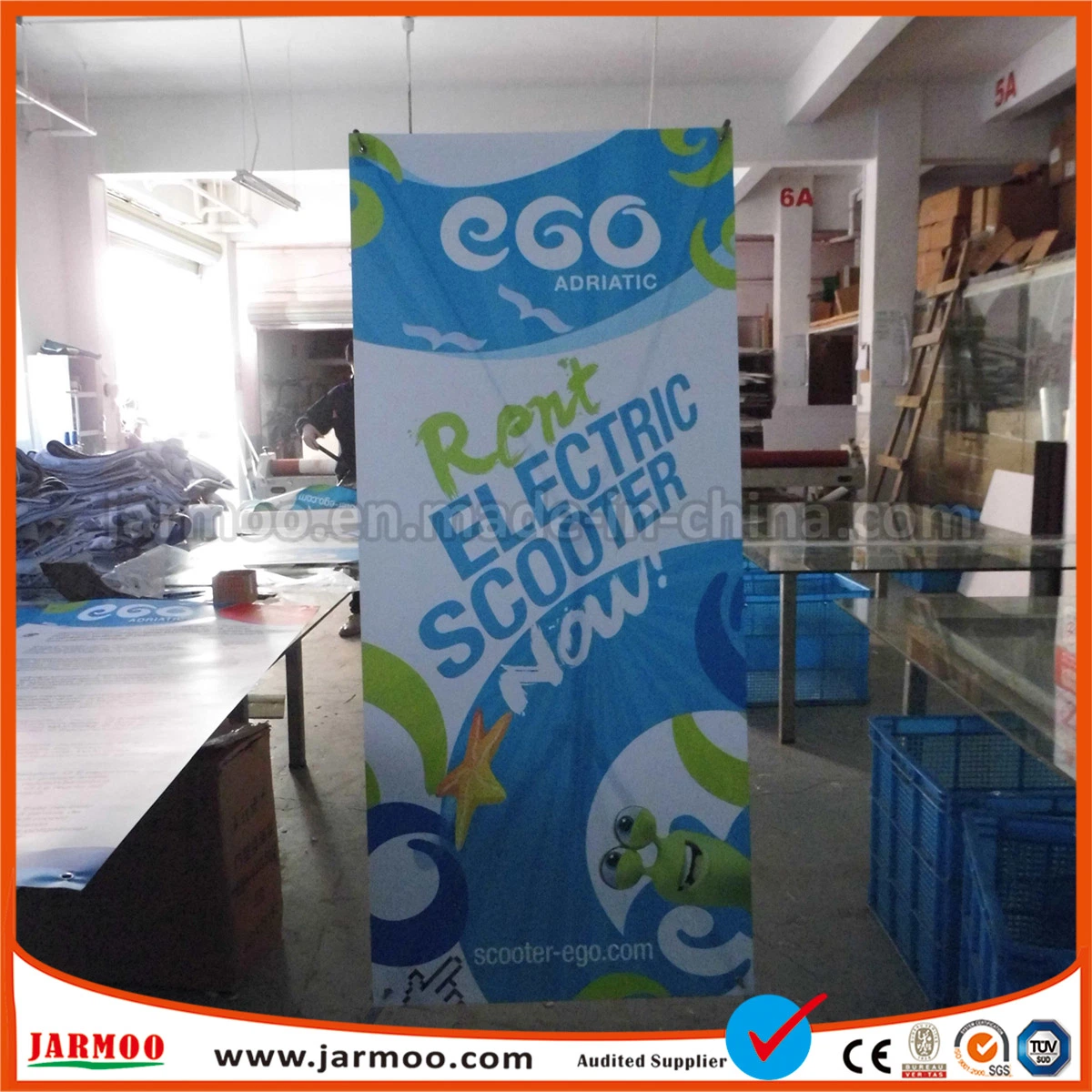 Trade Show Exhibition X Banner Display (X banner)
