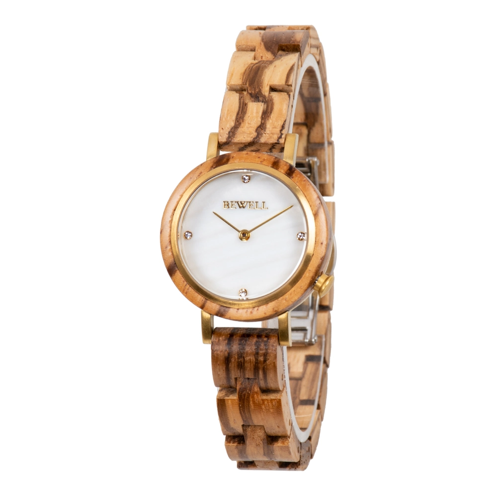 El diseño más reciente reloj de pulsera reloj de madera de alta calidad relojes de madera para dama