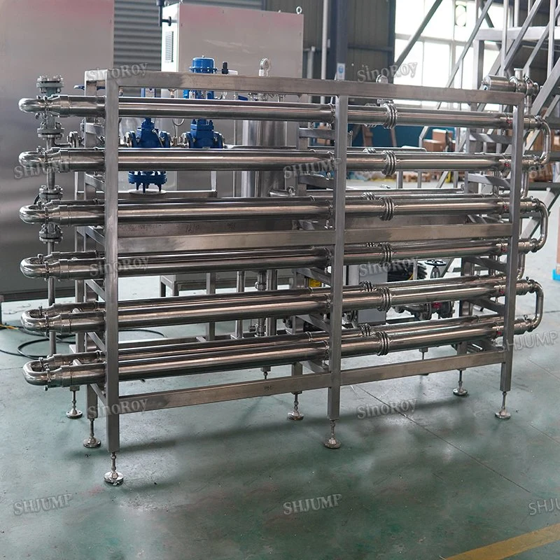 Mango Pulp Puree Tube in Tube Sterilizer