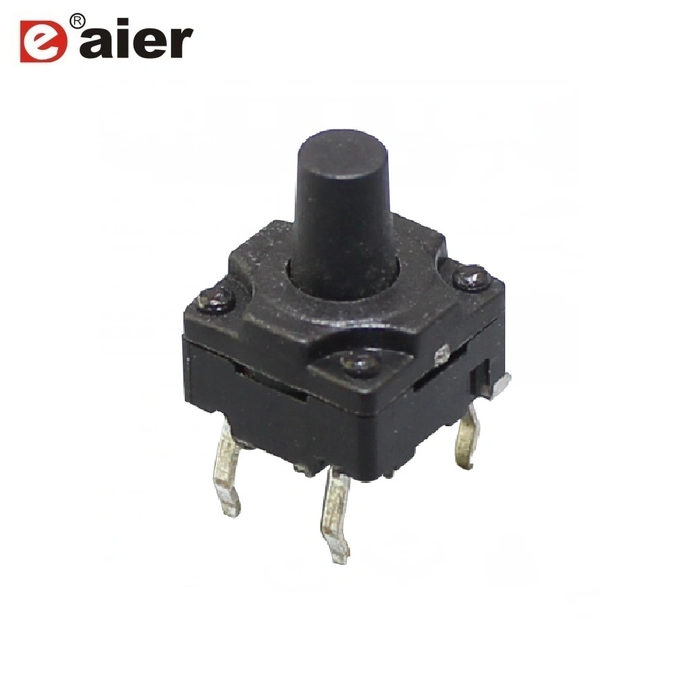 Wasserdichter Tact Switch aus Kunststoff 4pin 8x8 mm IP67